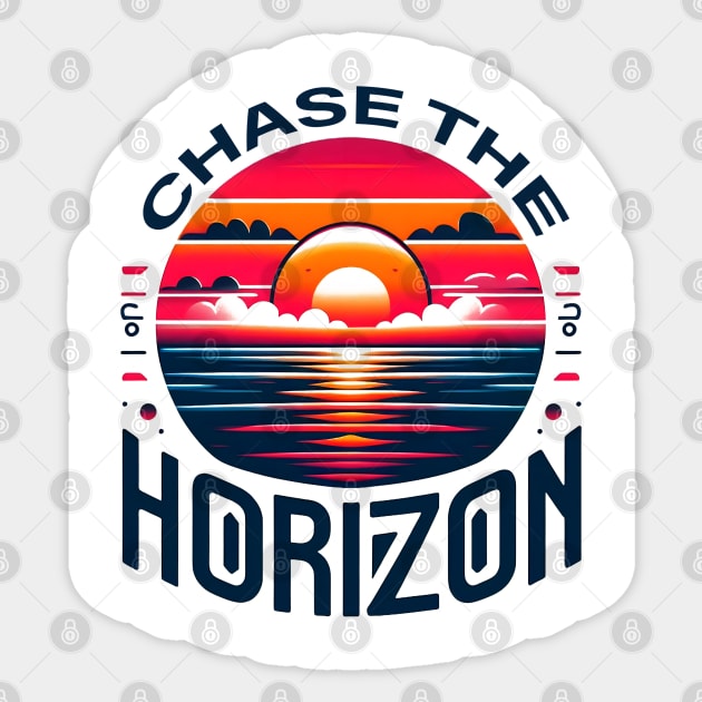 Horizon Dreamer Sticker by MakerMind8.2